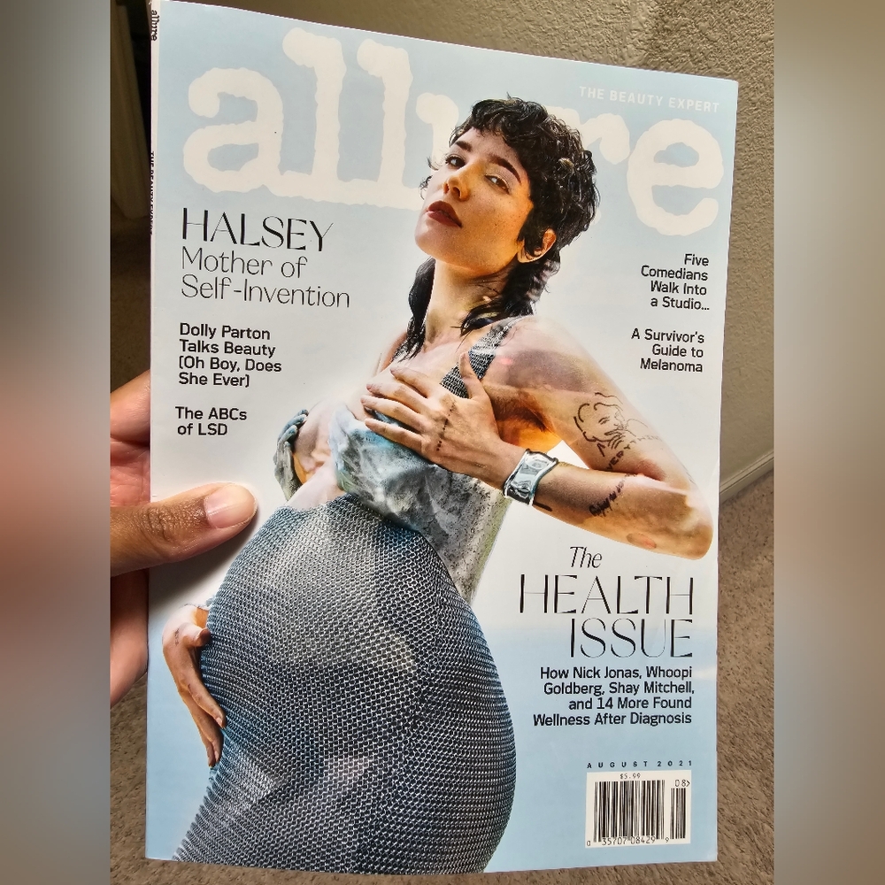 Allure Magazine Halsey edition